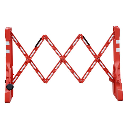 Plastic Accordion Barrier Red Foldable Pop-up Barrier