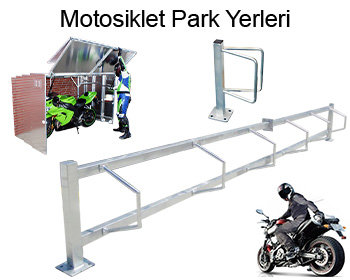 Motorcycle parking iron, motorcycle parking space, motorcycle park, motor park iron, motor park, motorcycle parking area, manufacturing and production of motorcycle parks, ilgi traffic systems.