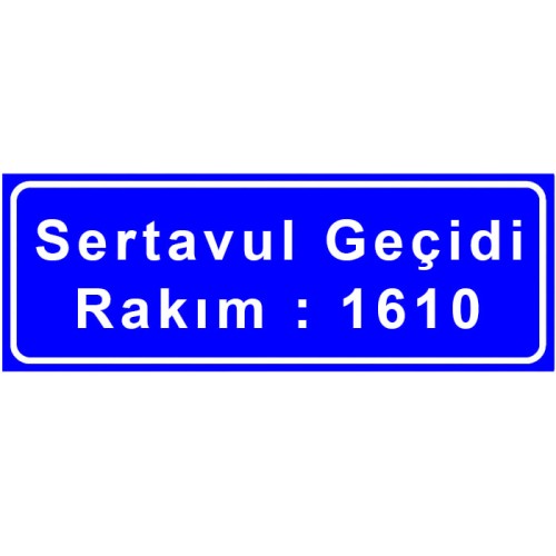 Geographic Information Sign Traffic Information Sign B-11a