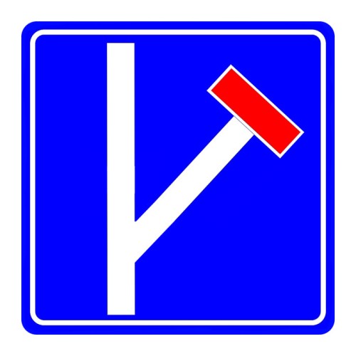 No Entry Road Junction Sign Traffic Information Sign B-2a