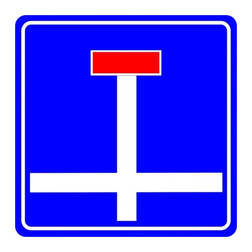 No Entry Road Junction Sign Traffic Information Sign B-2c