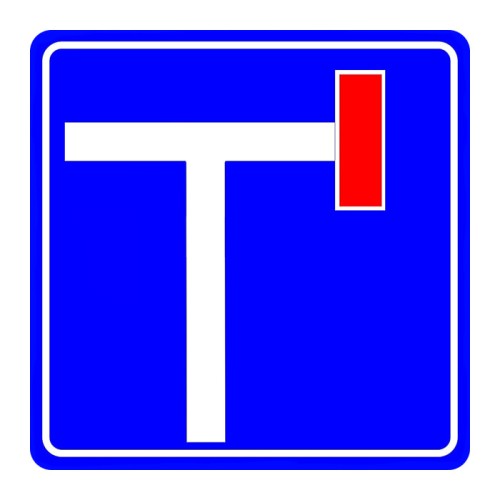 No Entry Road Junction Sign Traffic Information Sign B-2d