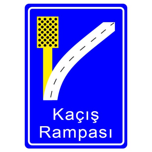 Escape Ramp Sign Traffic Information Sign B-55b