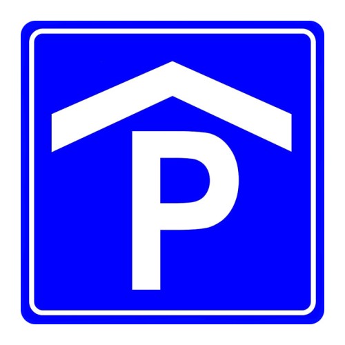 Indoor Parking Lot Traffic Information Sign P-3f