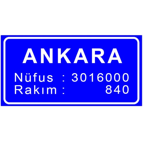 Residential Area Sign City Center Traffic Information Sign B-9a