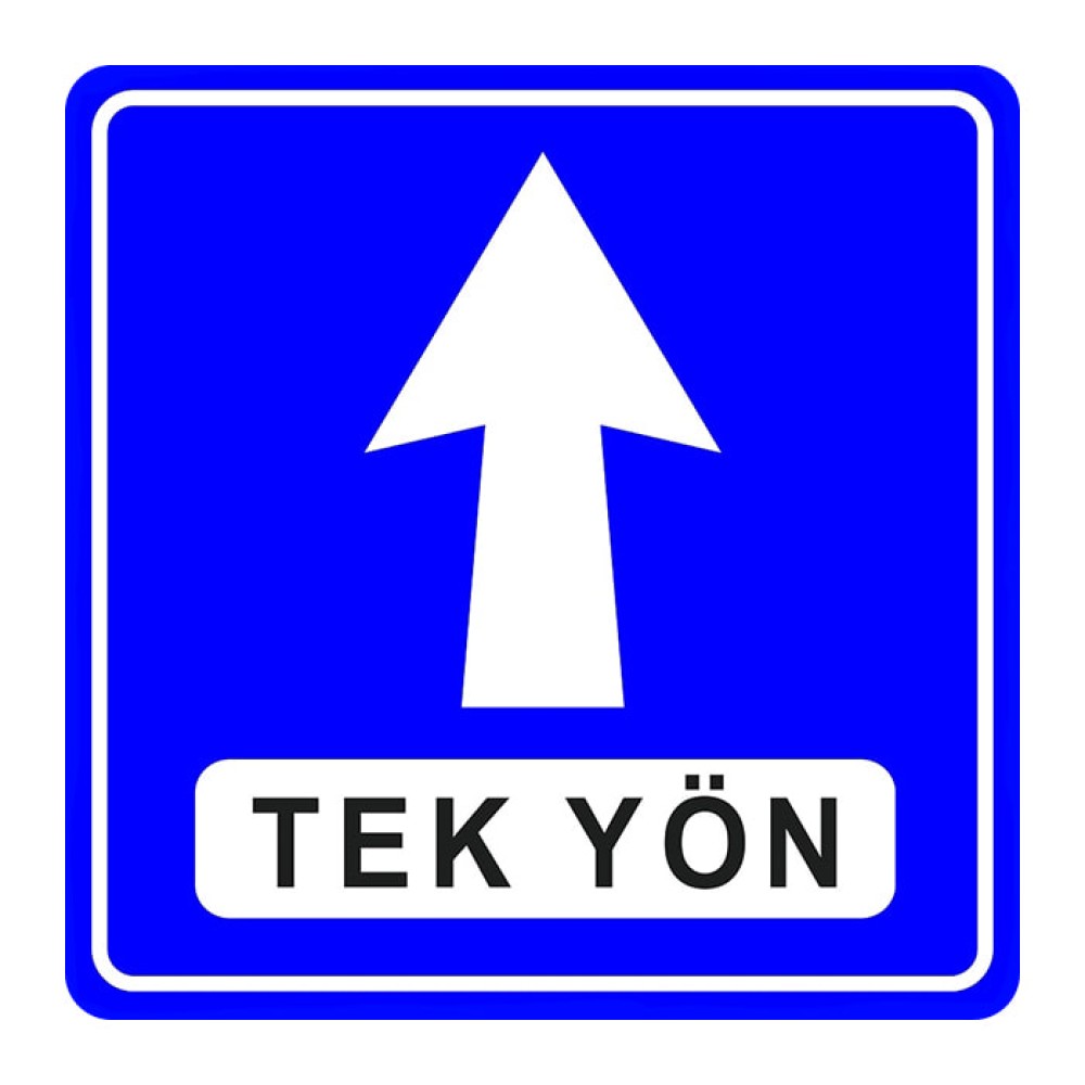 One Way Sign Traffic Information Sign B-16b