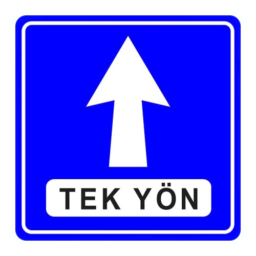 One Way Sign Traffic Information Sign B-16b