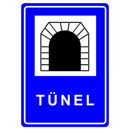 Tunnel Sign Traffic Information Sign B-49