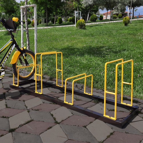 Bicycle Parking Lot Bicycle Parking Iron 4 (Quad)