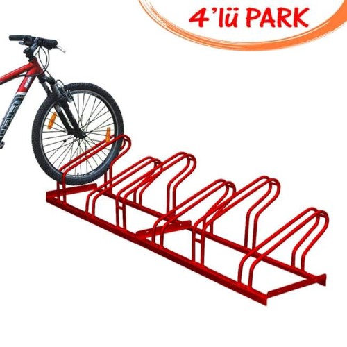 Bicycle Parking Lot Bicycle Parking Bar 4 pcs 40x140 cm