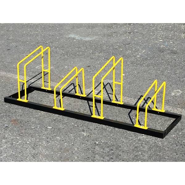 Bicycle Parking Lot Bicycle Parking Bar 4 pcs 40x140 cm