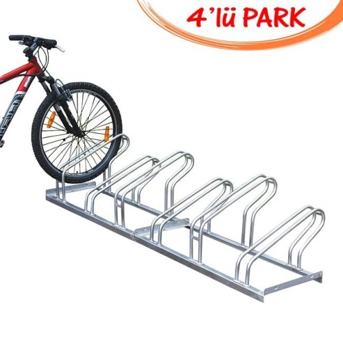 Bicycle Parking Lot Bicycle Parking Bar 4 pcs 40x140 cm