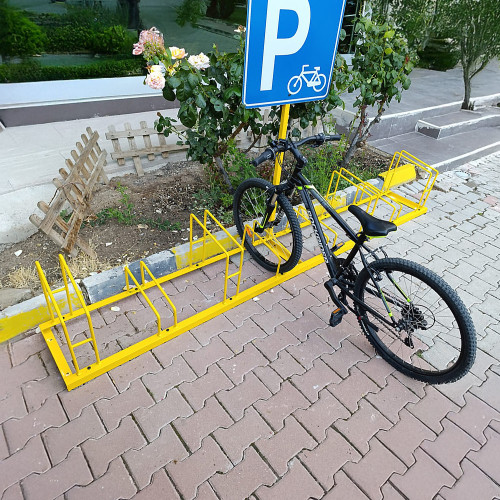 Bicycle Iron Bicycle Parking Lot Bicycle Park Bicycle Parking Area 8 x 280x40 cm