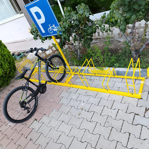 Bicycle Iron Bicycle Parking Lot Bicycle Park Bicycle Parking Area 8 x 280x40 cm