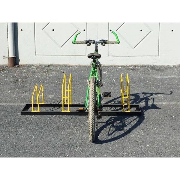 Bicycle Parking Lot Bicycle Parking Bar 4 pcs 40x140 cm