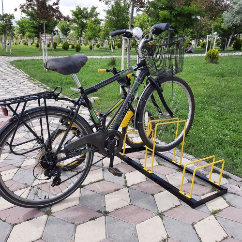 Bicycle Parking Lot Bicycle Parking Rail Triple (Triple)