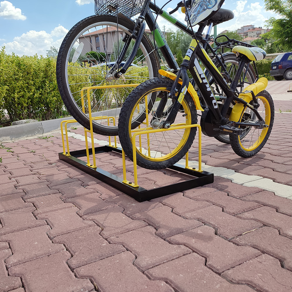 Bicycle Parking Lot Bicycle Parking Rail Triple (Triple)