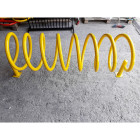 Bicycle Parking Place Yellow Bicycle Parking Bar 10 pcs 150x50x70 cm