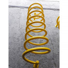 Bicycle Parking Place Yellow Bicycle Parking Bar 10 pcs 150x50x70 cm