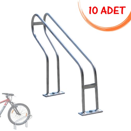 Bicycle Parking Lot Bicycle Parking Bar Single 10 pcs