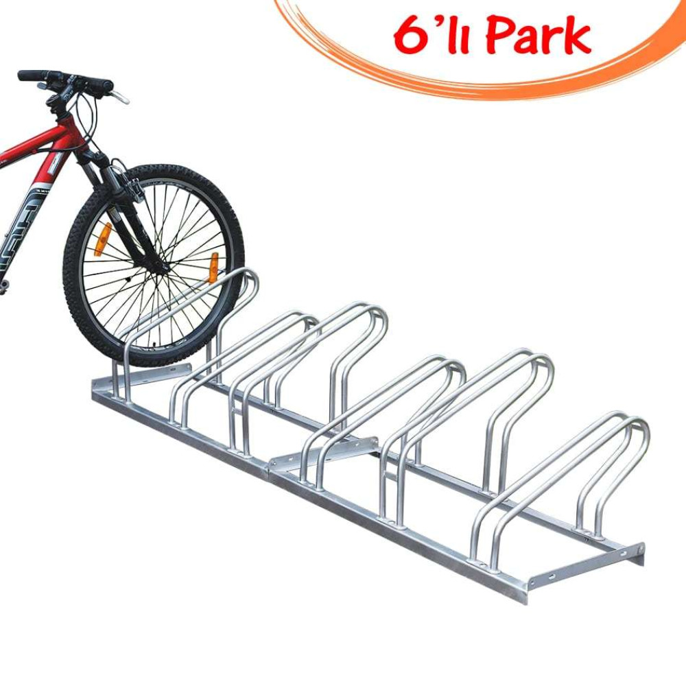 Bicycle Parking Place Bicycle Parking Bar 6 pcs 40x220 cm