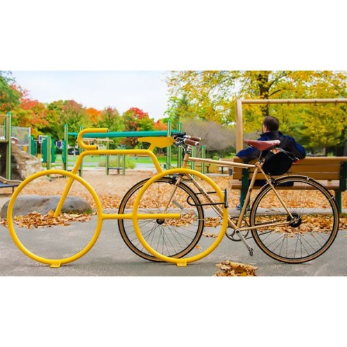 Bicycle Parking Area Bicycle Parking Bar Symbolized Parking Area For 2