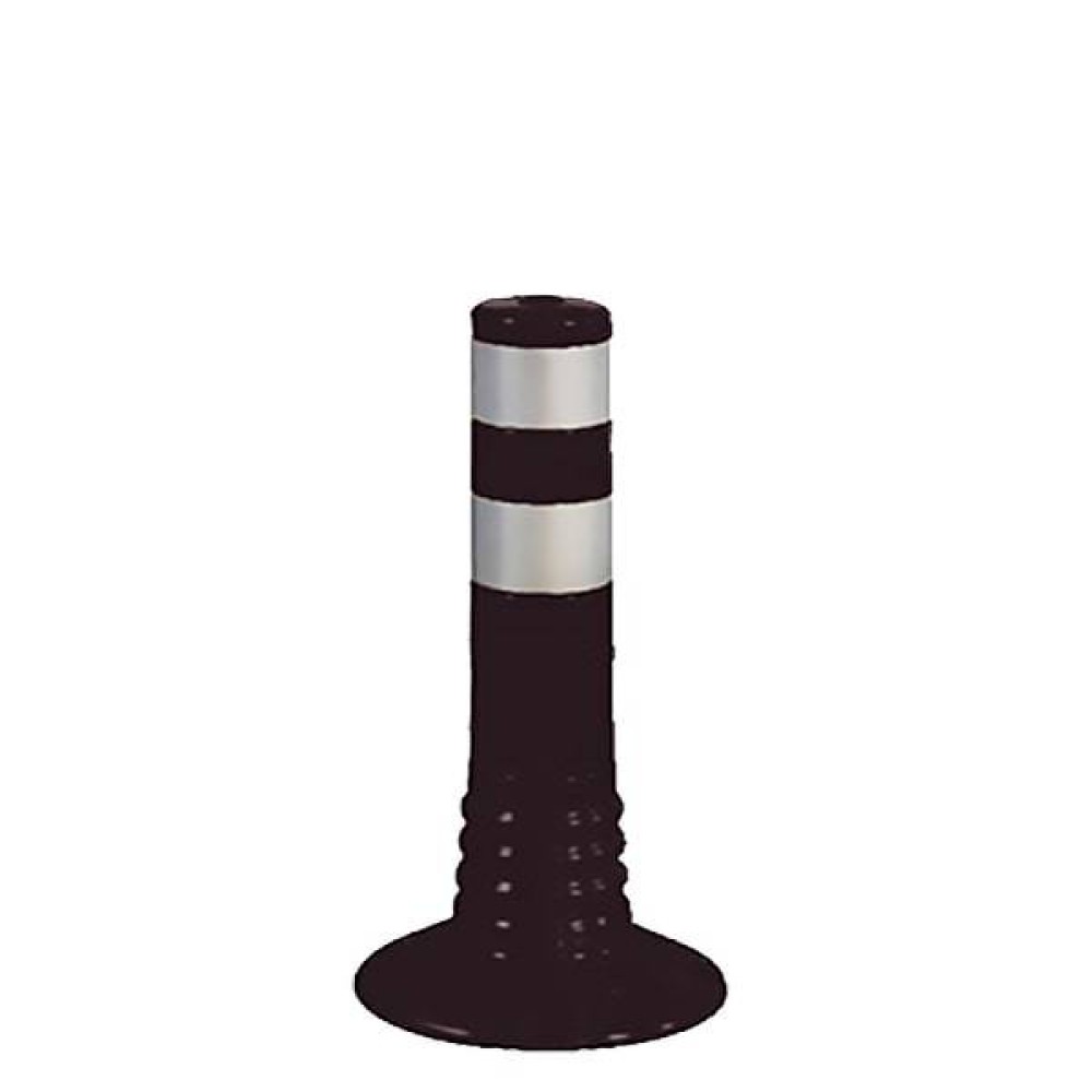 Delinator 45x8 cm Flexible Traffic Delineator Black