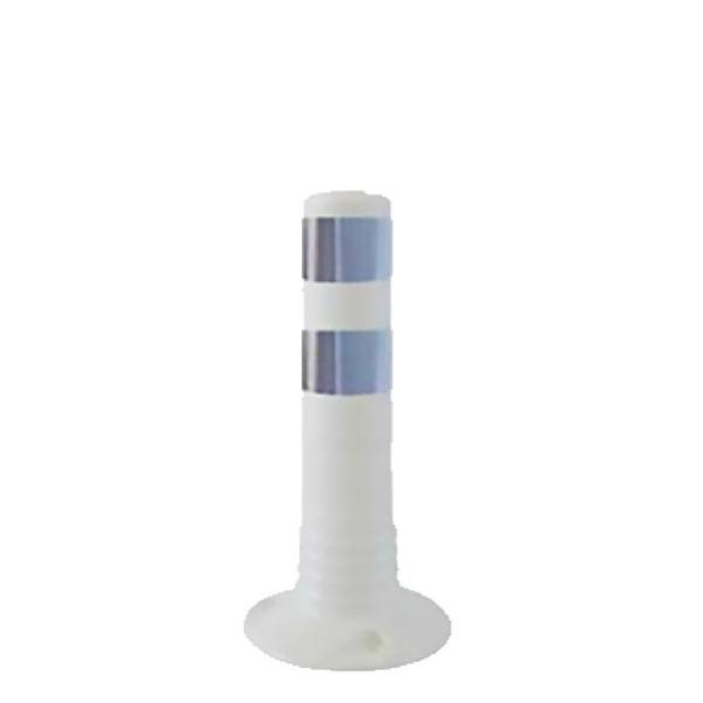 Delinator 45x8 cm Flexible Traffic Delinator White