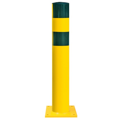 Metal Barge Delineator Fixed Iron Bollard 114mm 75 cm