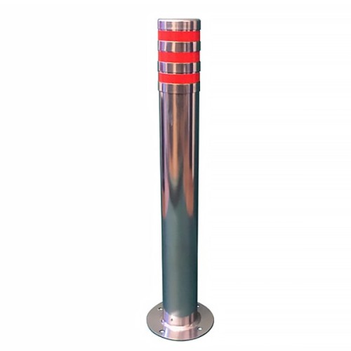 Metal Pontoon Delinator Shiny Fixed Iron Bollard 75 cm