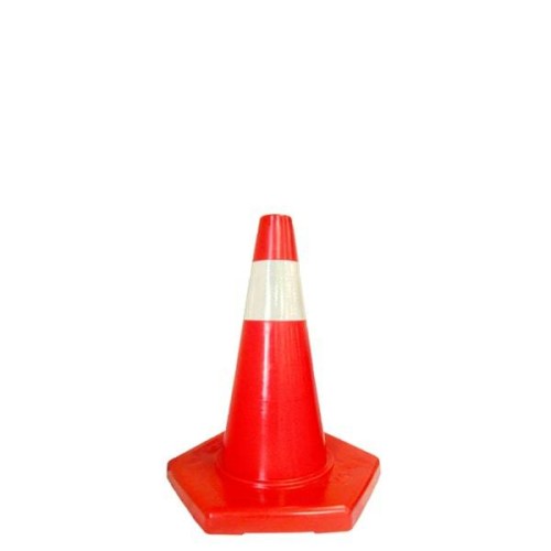 Traffic Road Barge Flexible Cone 50 cm