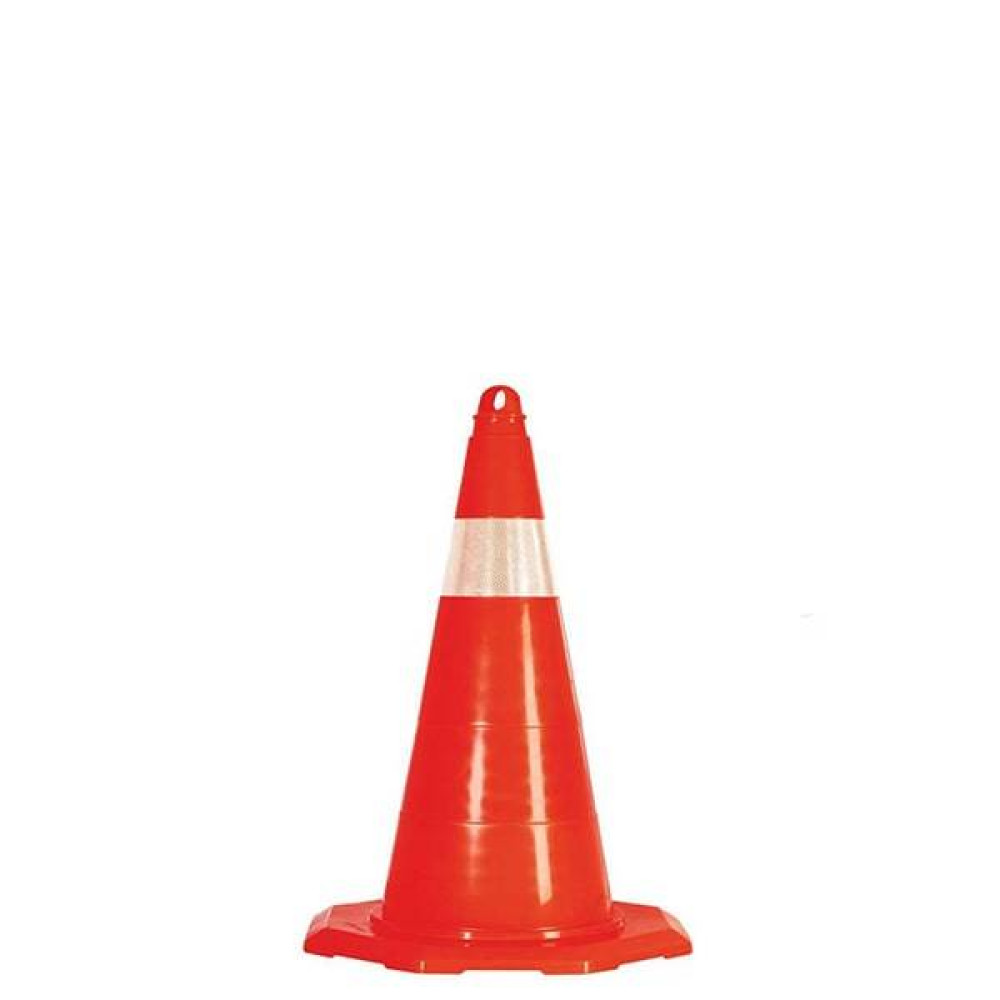 Traffic Road Barge Flexible Cone 52 cm