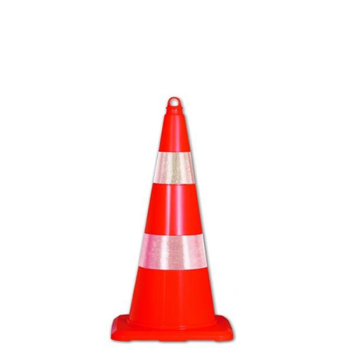 Traffic Road Barge Flexible Cone 70 cm