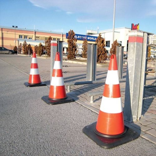 Eco Weight Traffic Road Cone 75 cm