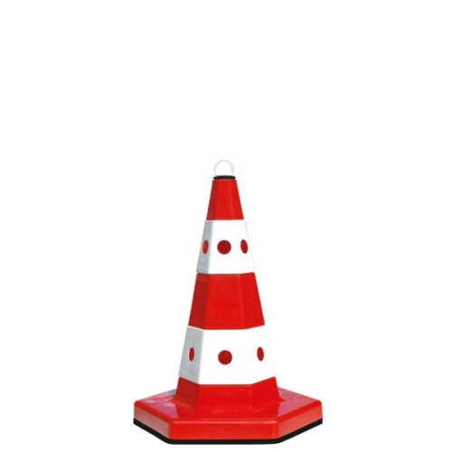 Cat Eye Weighted Traffic Road Cone 52 cm