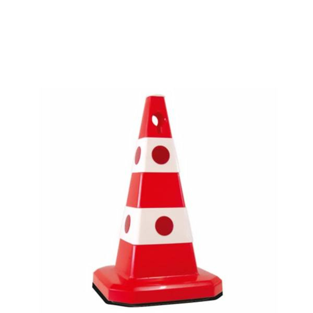 Cat Eye Weighted Traffic Road Cone 62 cm