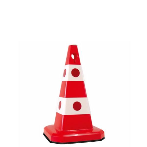 Cat Eye Weighted Traffic Road Cone 62 cm