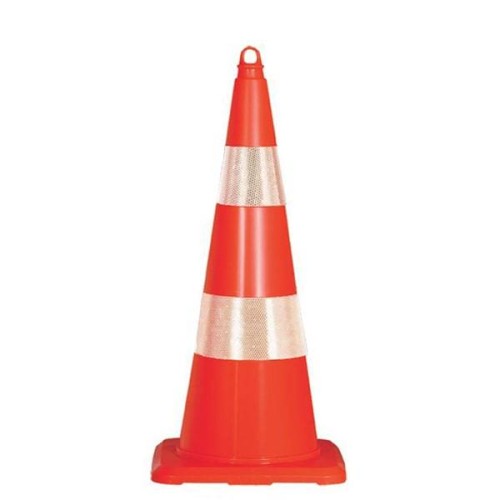 Traffic Road Barge Flexible Cone 90 cm