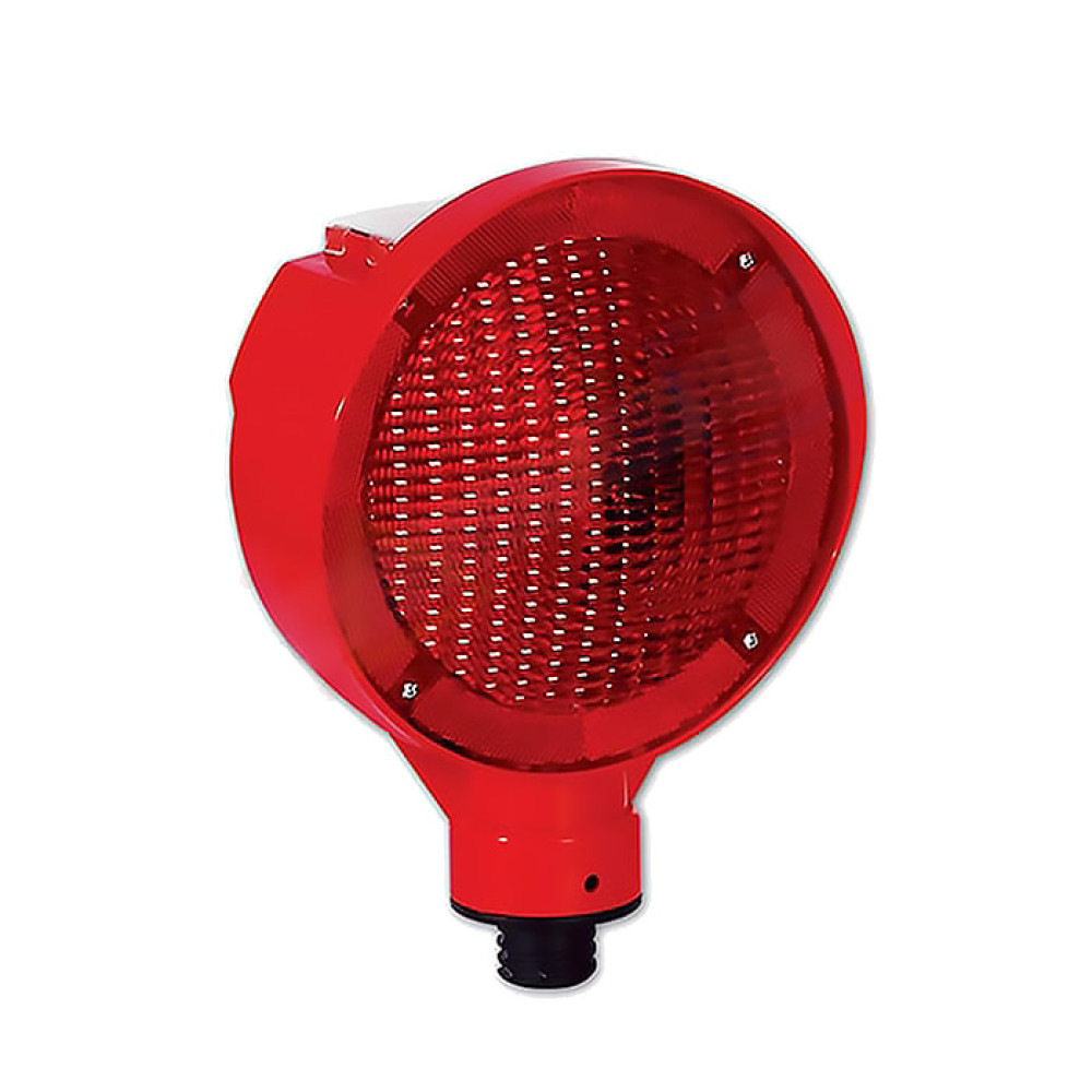 Solar Warning Flasher Lamp (Red) Evelux 11827 FL K