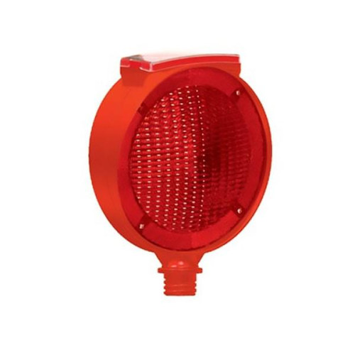 Solar Warning Flasher Lamp (Red) Evelux 11816 FL K