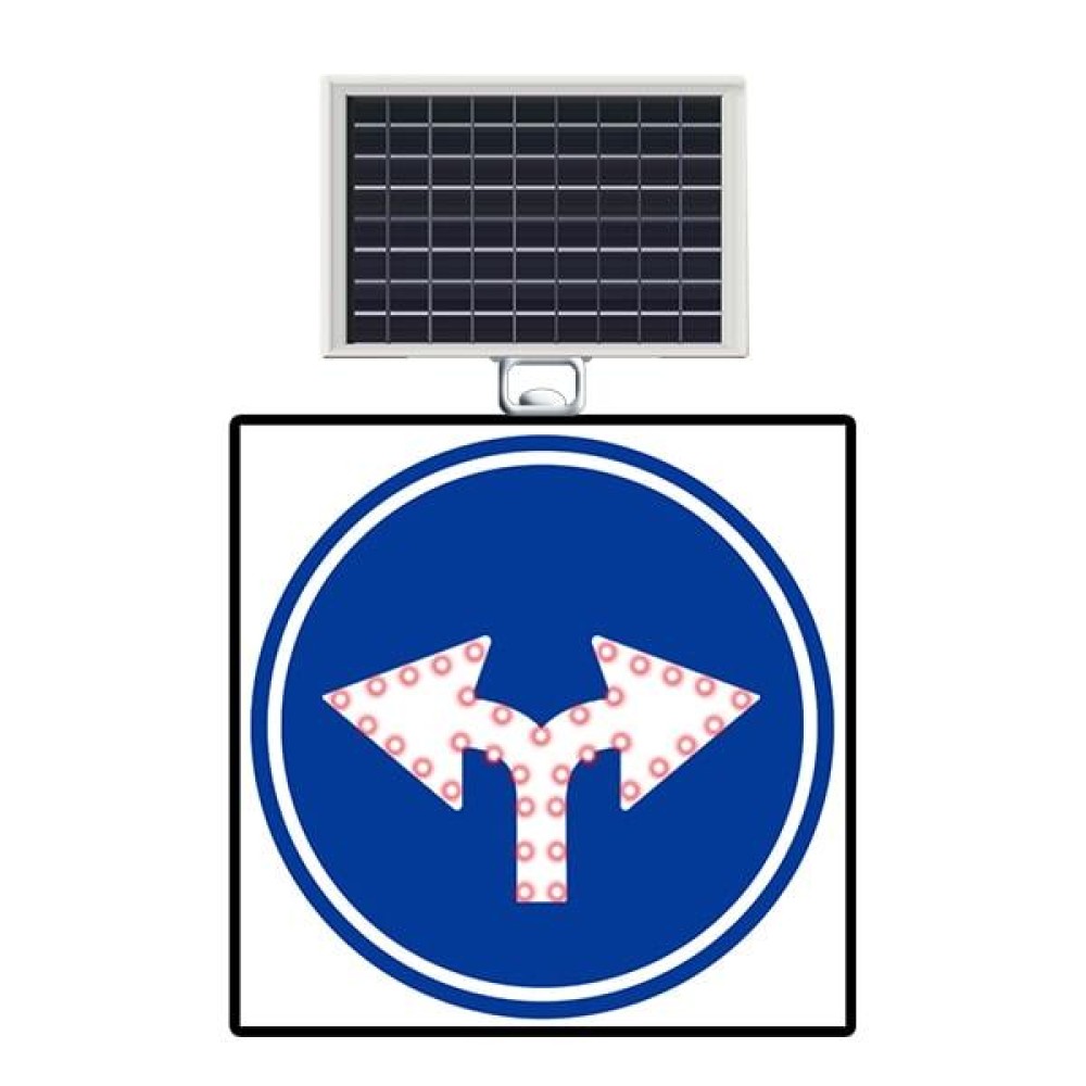 Solar Energy Led Both Way Traffic Sign TT-35f