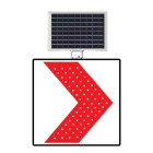 Solar Energy Led Dangerous Right Turning Traffic Sign T-33b