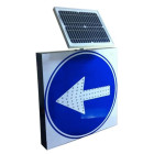 Solar Energy Led Left Mandatory Traffic Sign TT-35b