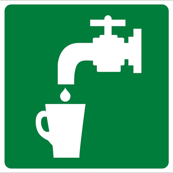 Drinking Water Sign Board Signage Label PF1027