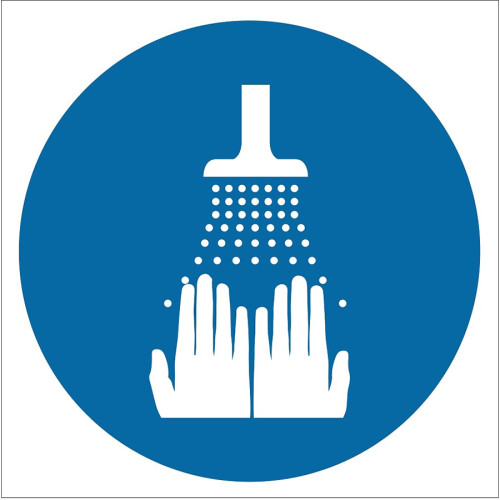 Wash Your Hands Sign Board Sign Sticker PF1011