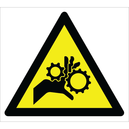 Caution Hand Trap Hazard Sign Board Signage Label