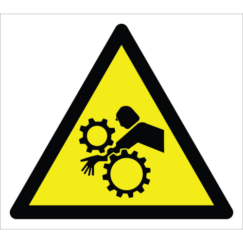 Caution Handshake Hazard Sign Signage Sign Label