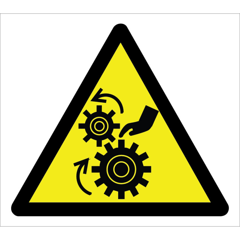 Caution Handshake Hazard Sign Signage Sign Label