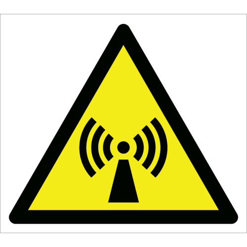 Caution Non-Ionizing Radiation Sign Board Sign Label