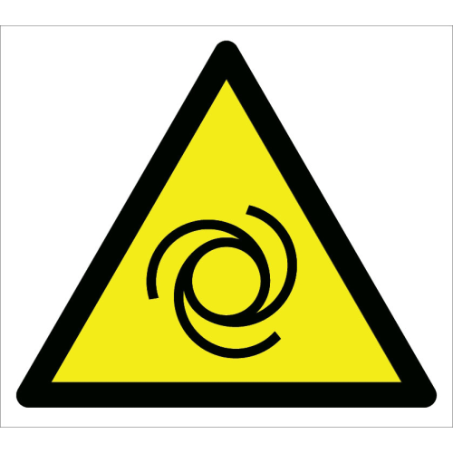 Caution Automatic (Self-Operated) Sign Signage Plate Label